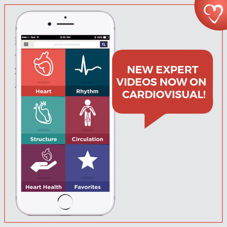 Expert Videos now on CardioVisual
