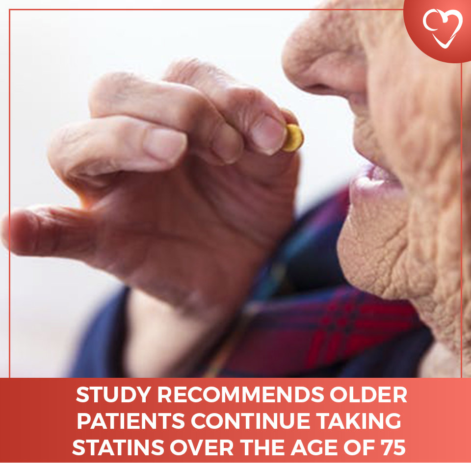 Study recommends older patients continue taking statins over the age of 75