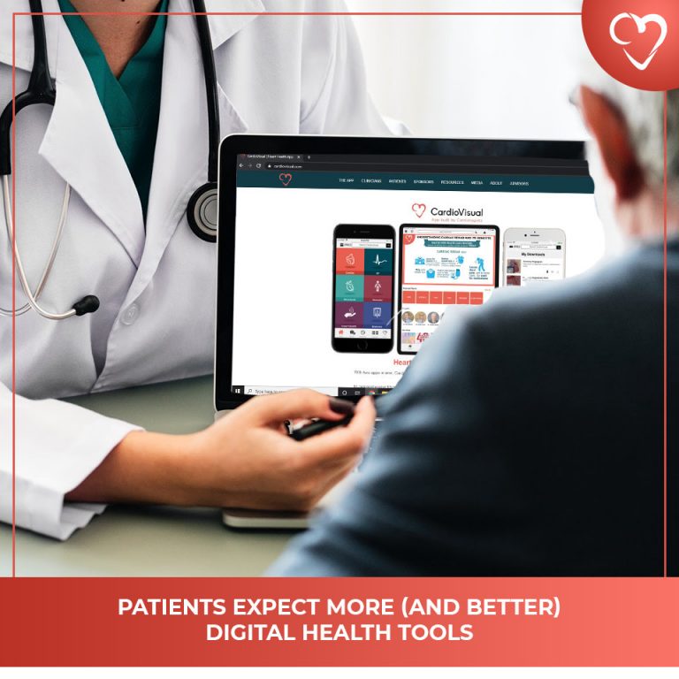 Patients Expect More From their Digital Health Tools CardioVisual Heart and Diabetes App By